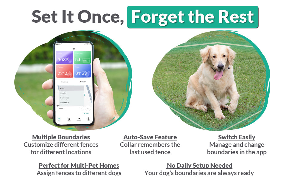 Intelipaws 2-in-1 Wireless GPS Fence and Training Collar